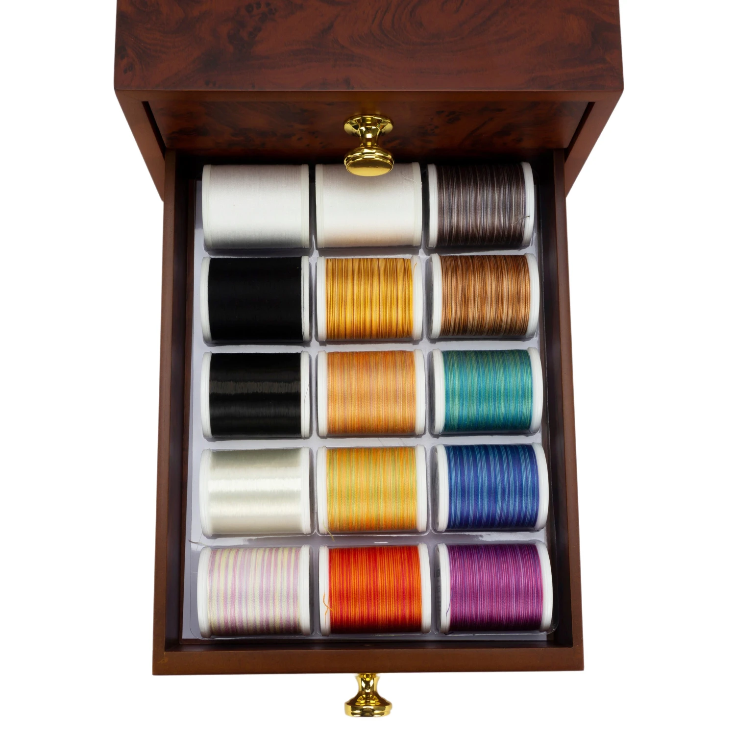 Madeira Garnschatulle Cotona No.30 (gefüllt/ Wurzelholz-Optik) 3 Madeira Garnschatulle Cotona No.30 (gefüllt/ Wurzelholz-Optik) – Bild 3