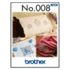 Brother Stickmusterkarte No. 008