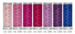 Gütermann Candy Rayon 40 Stickfaden-Set-4 (7 Farben/ 200 M)