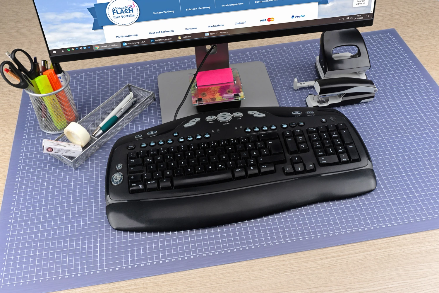 Schneidematte Transparent A1 (90 X 60 Cm Skalierung In Cm Einseitig) 6 Schneidematte Transparent A1 (90 X 60 Cm Skalierung In Cm Einseitig) – Bild 6