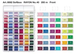 Madeira Rayon No.40/ Softbox (80 Farben/ 200 M)