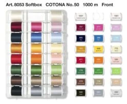 Madeira Cotona No.50 Quiltbox (42 X 1000 M/ 2 X 1500 M)