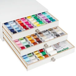 Madeira Garnschatulle Rayon No.40 (190 Spulen/ 200 M/ Weiß)