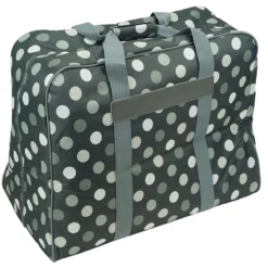 Semplix Nähmaschinentasche XL Polka Dots (anthrazit/grau) -NähKunst Angebote Store 10016681 semplix naehmaschinentasche xl 4 shop1