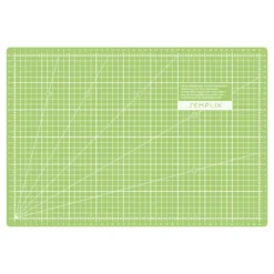 Semplix Schneidematten-Set A3 Hellgrün/grün/ Lineal/ Rollschneider 28 Mm -NähKunst Angebote Store 10022397 gruen dunkelgruen 45 30 021