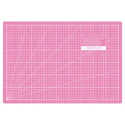 Semplix Schneidematten-Set A3 Pink/lila/ Lineal/ Rollschneider 28 Mm -NähKunst Angebote Store 10022400 pink lila 45 30 021