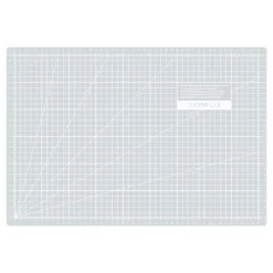 Semplix Schneidematte Hellgrau-grau (45 X 30 Cm/ 18 X 12 Inch) A3