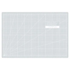 Semplix Schneidematten-Set A3 Grau/pink (Matte 45 X 30 Cm) -NähKunst Angebote Store 10022401 grau dunkelgrau 45 30 021