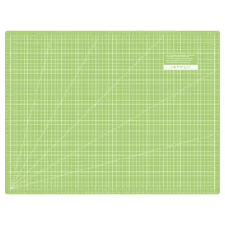 Semplix Schneidematte Hellgrün-grün (60 X 45 Cm/ 24 X 18 Inch) A2
