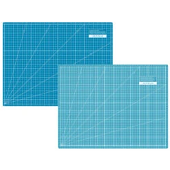 Semplix Schneidematten-Set A2 Türkis/ Gelb (Matte 60 X 45 Cm) -NähKunst Angebote Store 10022403 tuerkis petrol 60 45 01