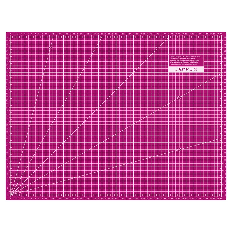 Semplix Schneidematten-Set Pink/beere A2 (Matte 60 X 45 Cm) 5 Semplix Schneidematten-Set Pink/beere A2 (Matte 60 X 45 Cm) – Bild 5