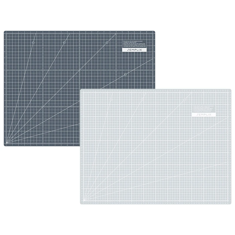 Semplix Schneidematten-Set A2 Grau/grün (Matte 60 X 45 Cm) 6 Semplix Schneidematten-Set A2 Grau/grün (Matte 60 X 45 Cm) – Bild 6