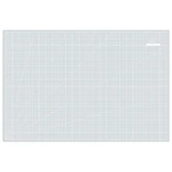 Semplix Schneidematte Hellgrau-grau (120 X 80 Cm/ 48 X 32 Inch) A0