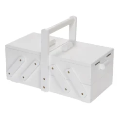 Prym Nähkasten Holz S (36 X 19 X 22 Cm/ Weiß)