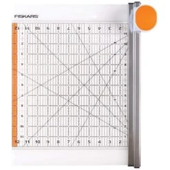 Fiskars Schneidlineal 2 In1 Rollmesser Ø 45 Mm & Lineal 12 X 12"