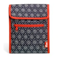 Prym Rundstricknadelmappe Kyoto (18,5 X 23 Cm/ Marine/ Weiß/ Rot)