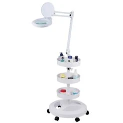 Semplix Lampenfuß-Standfuß Mit 6 Rollen (weiß/ Rund/ Massiv/ Schwer) 7 Semplix Lampenfuß-Standfuß Mit 6 Rollen (weiß/ Rund/ Massiv/ Schwer) -NähKunst Angebote Store 10023505 tablett 2