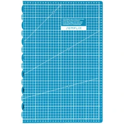Semplix Faltbare Schneidematte Petrol (60 X 45 Cm/ Unterseite Rutschhemmend) A2