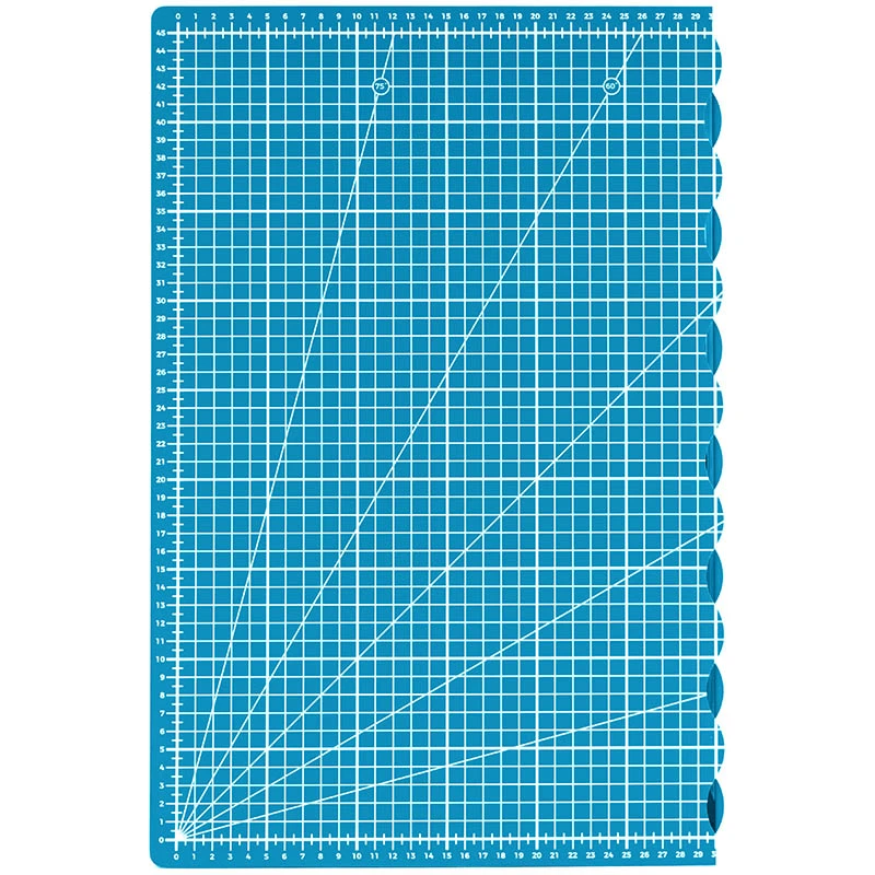 Semplix Faltbare Schneidematte Petrol (60 X 45 Cm/ Unterseite Rutschhemmend) A2 2 Semplix Faltbare Schneidematte Petrol (60 X 45 Cm/ Unterseite Rutschhemmend) A2 – Bild 2