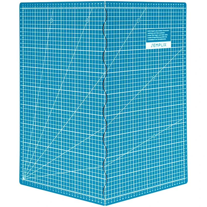 Semplix Faltbare Schneidematte Petrol (60 X 45 Cm/ Unterseite Rutschhemmend) A2 3 Semplix Faltbare Schneidematte Petrol (60 X 45 Cm/ Unterseite Rutschhemmend) A2 – Bild 3