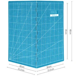 Semplix Faltbare Schneidematte Petrol (60 X 45 Cm/ Unterseite Rutschhemmend) A2 19 Semplix Faltbare Schneidematte Petrol (60 X 45 Cm/ Unterseite Rutschhemmend) A2 -NähKunst Angebote Store 10023767 12