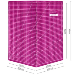 Semplix Faltbare Schneidematte Beere (60 X 45 Cm/ Unterseite Rutschhemmend) A2 -NähKunst Angebote Store 10023768 12