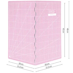 Semplix Faltbare Schneidematte Rosa (60 X 45 Cm/ Unterseite Rutschhemmend) A2 -NähKunst Angebote Store 10023769 12