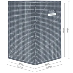 Semplix Faltbare Schneidematte Grau (60 X 45 Cm/ Unterseite Rutschhemmend) A2 -NähKunst Angebote Store 10023771 12