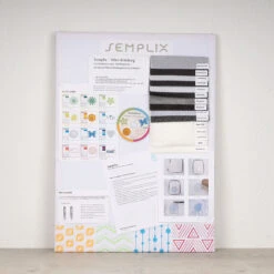 Semplix Vlies-Schulung - Ausführliches Nachschlagewerk + USB (inkl. Vliesproben) -NähKunst Angebote Store 10023899 07