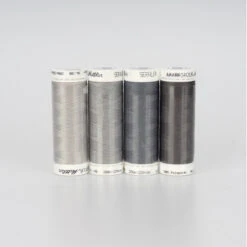 Amann Mettler Seralon No.100 Garnset Grey (4 X 200 M)