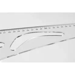 Semplix Schneiderlineal Dressmaker Ruler (49 X 19 Cm/ Transparent) -NähKunst Angebote Store 10023998 03 shop