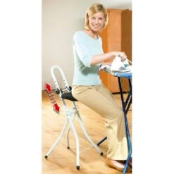 Wenko Bügel- Und Stehhilfe (Maße B46 X H93 X T45 Cm/ Höhenverstellbar)