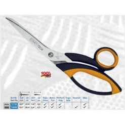 Kretzer Finny Glasfaserschere TecX1 Leichte Ausführung Für Gewerbe (20 Cm/ 8") -NähKunst Angebote Store 10024232 kretzer finny glasfaserschere leichte 1