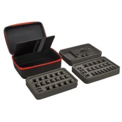 Bernina Zubehörkoffer (ohne Zubehör/ 3 Einsätze/ 34 X 23 X 16 Cm/ Schwarz-rot)