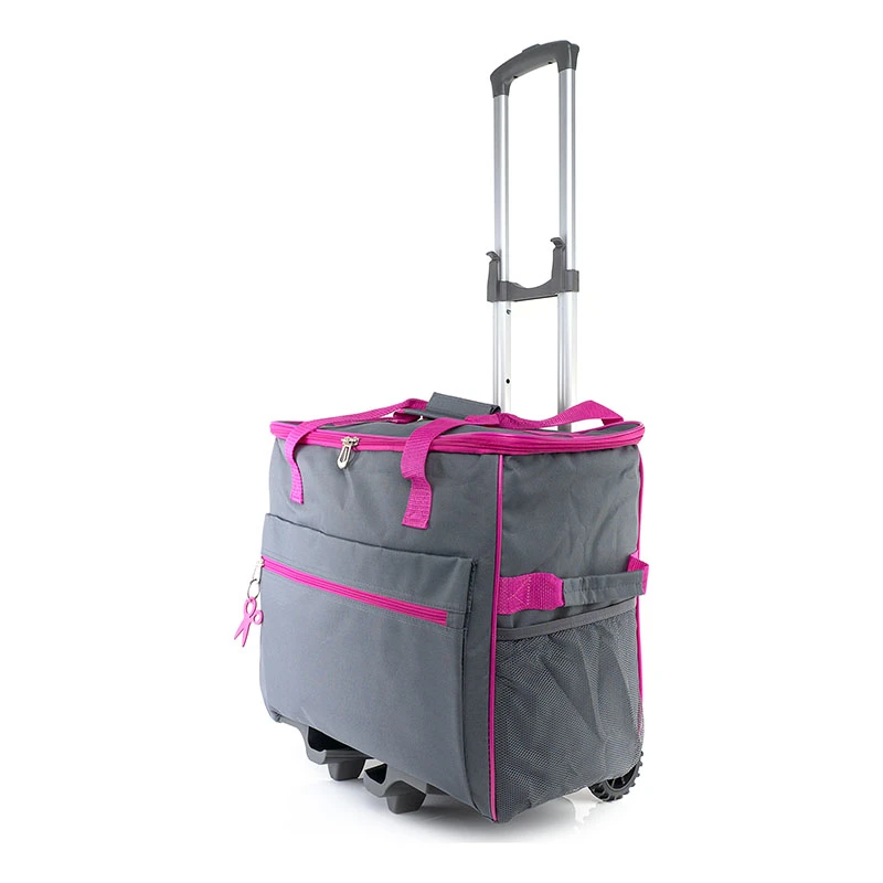 Hemline Nähmaschinen-Trolley M (anthrazit/ Magenta) 1 Hemline Nähmaschinen-Trolley M (anthrazit/ Magenta)