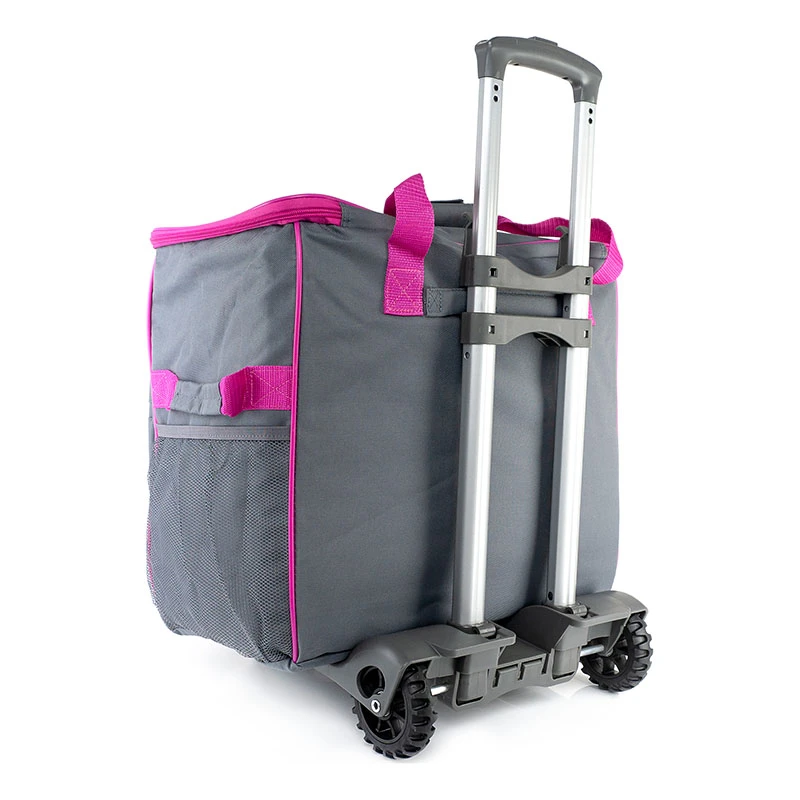 Hemline Nähmaschinen-Trolley M (anthrazit/ Magenta) 2 Hemline Nähmaschinen-Trolley M (anthrazit/ Magenta) – Bild 2