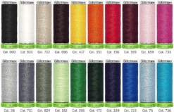 Gütermann RPet Allesnäher Nähfaden-Set-1 (20 Farben/ 100 M)