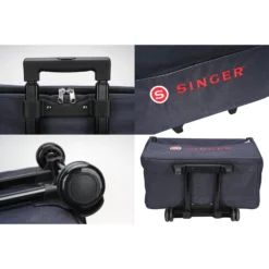 Singer Trolley, Rollkoffer Jeansfarbe (B 50 Cm X H 33 Cm X T 22 Cm) -NähKunst Angebote Store 10024744 05 scaled