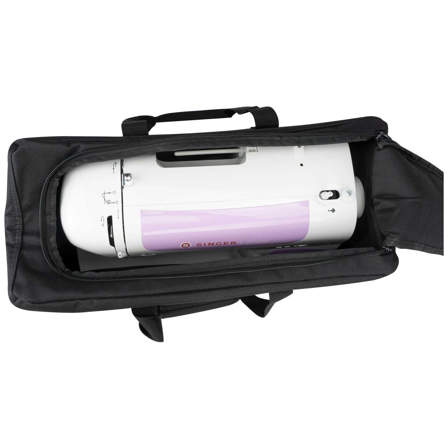 Singer Nähmaschinentasche (schwarz) 2 Singer Nähmaschinentasche (schwarz) – Bild 2