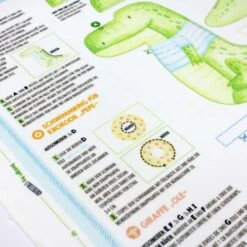 Kullaloo Cut & Sew Panel "CRAZY SAFARI" (80 X 155 Cm)