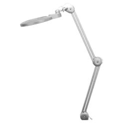 Semplix LED Lupen-Tischlampe Silber (60 PCS LED/ 3D Linse/ Dimmbar/ Tischklemme) -NähKunst Angebote Store 10025077 07 scaled