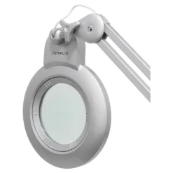 Semplix LED Lupen-Tischlampe Silber (60 PCS LED/ 3D Linse/ Dimmbar/ Tischklemme) -NähKunst Angebote Store 10025077 09 scaled