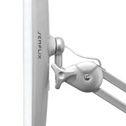 Semplix LED Arbeits-Tischlampe Silber (182 LEDs/ Dimmbar/ Tischklemme) -NähKunst Angebote Store 10025078 06