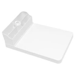 Semplix Tischfuß Mit Organizer Für LED-Leuchte (weiß/ 275 X 185 X 24 Mm)