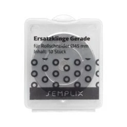 Semplix Ersatzklinge Für Rollschneider Maxi Gerade (45 Mm/ 10 St.)