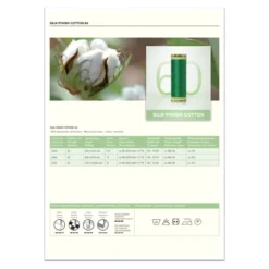 Amann Mettler Silk-Finish Cotton Farbkarte (gewickelt/ Echte Fäden) -NähKunst Angebote Store 10025732 farbkarte silk finish cotton 10