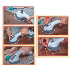 Sew Easy Ruler Grip - Linealgriff (mit 2 Starken Saugnäpfen) -NähKunst Angebote Store 10025975 07