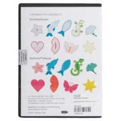 Nähwelt Flach USB Pailletten + Sublimieren (18 Muster + Anleitung)