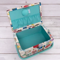 Groves Nähkasten M "Retro-Design" (16,3 X 24,7 X 14 Cm) -NähKunst Angebote Store 10026170 041