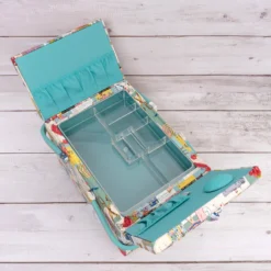 Groves Nähkasten L "Retro-Design" (21 X 30,5 X 19,5 Cm) -NähKunst Angebote Store 10026171 04